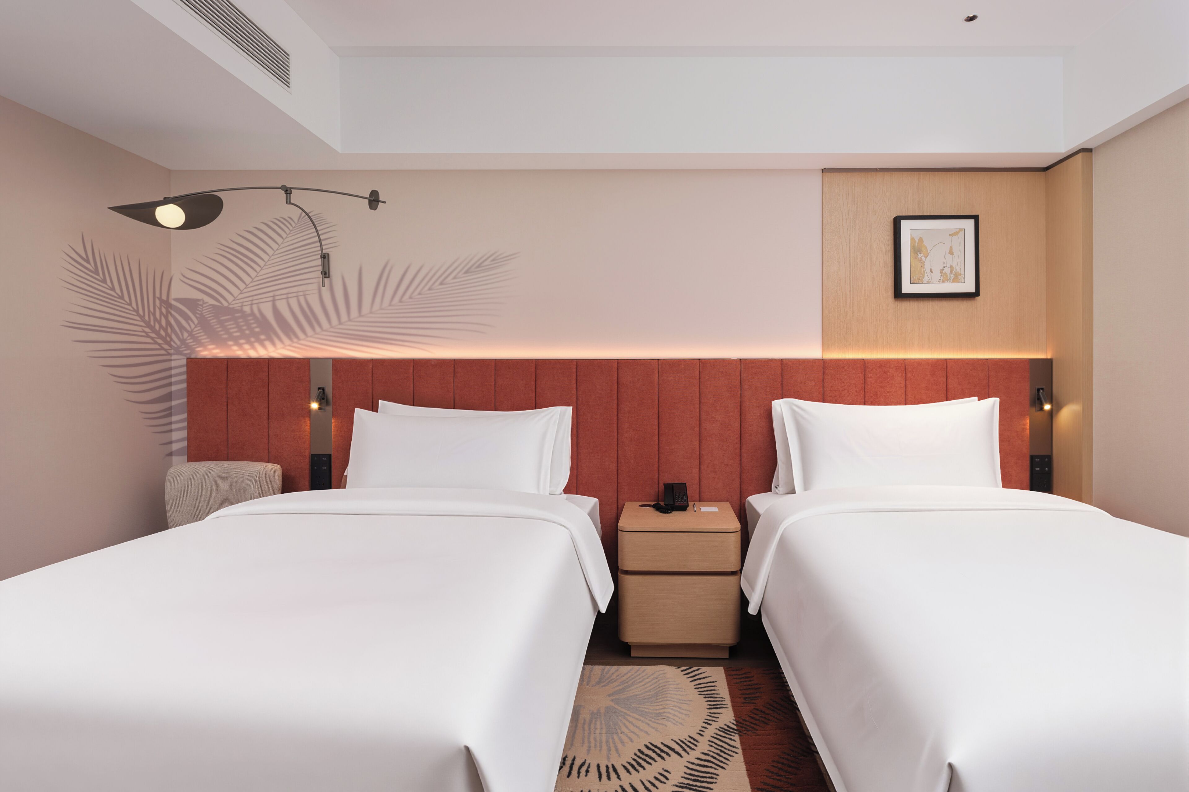 客房, 2 張標準雙人床, 城市景 (Guest) | 免費 Wi-Fi