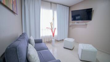 Apartemen Superior, pemandangan kota | Area keluarga