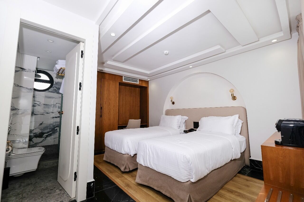 Deluxe-Zweibettzimmer, Stadtblick