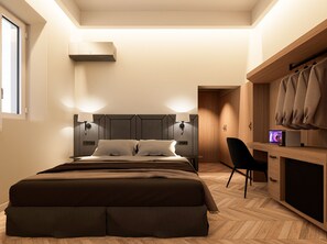 In-room safe, iron/ironing board, free WiFi, bed sheets - Essence 55 Living (Rhodes)