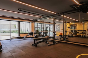 Fitness facility - w* | Amazing Loft w/ Balcony in Miraflores (Miraflores)