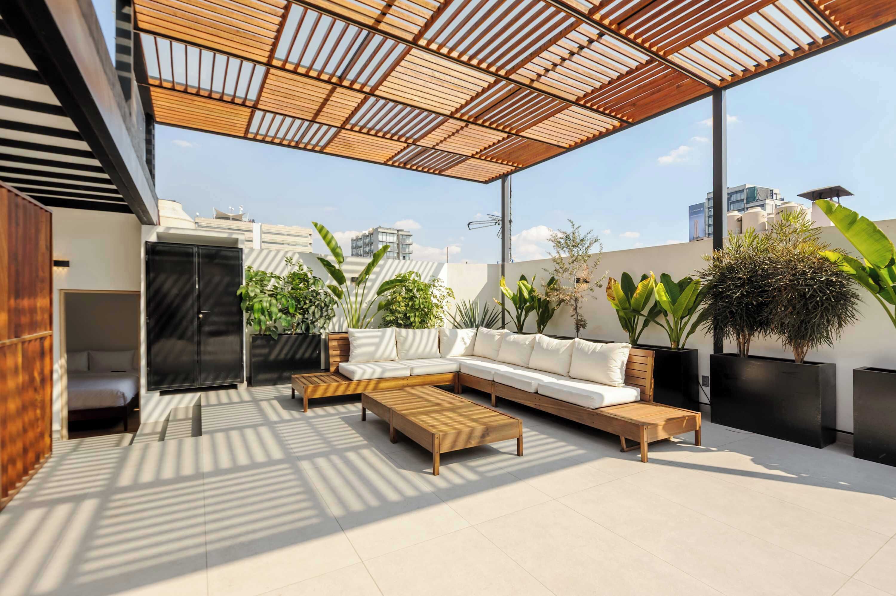 Àrea exterior de l'allotjament