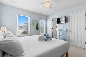 4 slaapkamers, een bureau, reisbedje, wifi