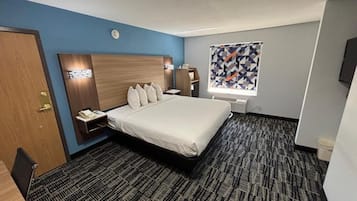 Bureau, rideaux occultants, fer et planche Ă repasser, Wi-Fi gratuit