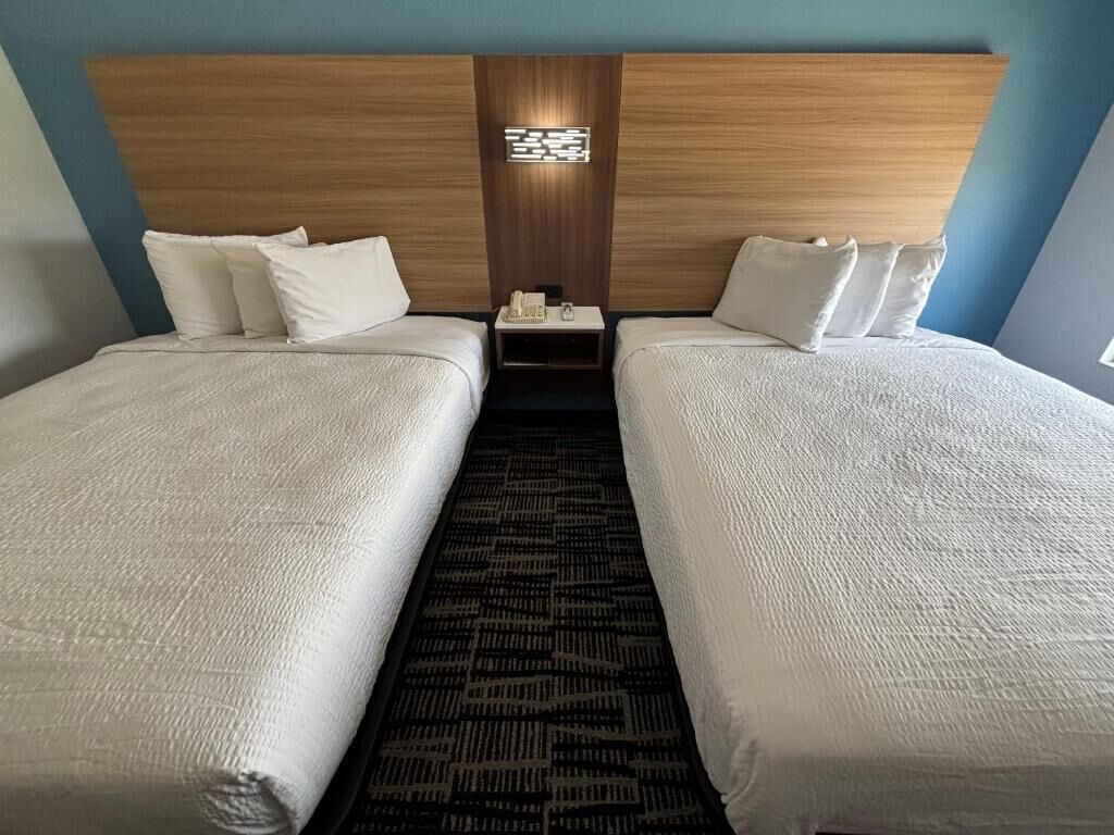 Desk, blackout curtains, iron/ironing board, free WiFi