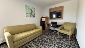 Chambre Simple Deluxe, 1 trÚs grand lit, non-fumeur | Coin séjour