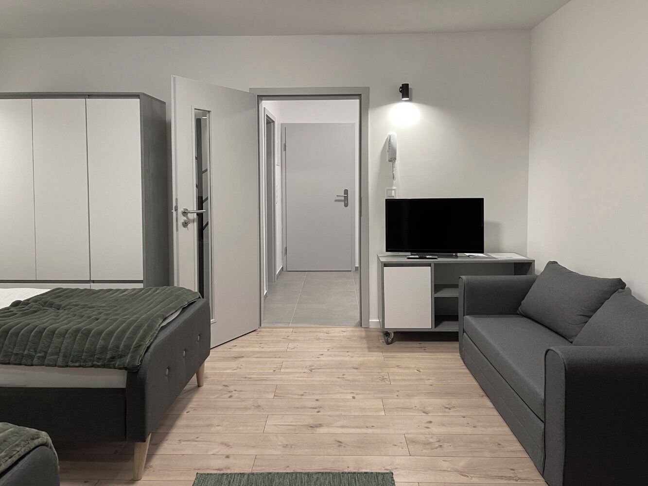 City Apartment, 1 Bedroom, Kitchen | Perincian bahagian dalam