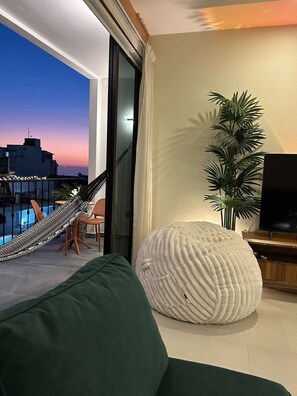 Smart TV, stereo - Peaceful Retreat w/ Ocean Views - Walk to Beach & Malecón (Puerto Vallarta)