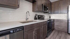 Fridge, dining tables - Landing | Incredible 2BD, Game Room (Fort Myers)