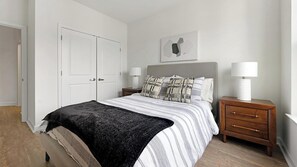 Room - Landing | Chic 2BD, Pool, Gym (Frederick)