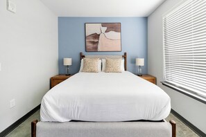 Desk, iron/ironing board, WiFi, bed sheets - Landing | Incredible 1BD, Rooftop Lounge (Bellview)