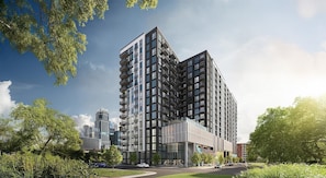 Exterior - Landing | Chic 1BD in Uptown Charlotte (Charlotte)