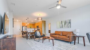 Living area - Landing | Incredible 1BD, Clubhouse, Pool (Palm Bay)