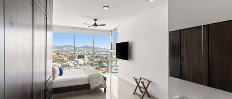 2 chambres, bureau, Wi-Fi gratuit, draps fournis