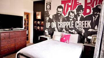 3 soverom, strykejern/-brett, reiseseng for barn og wi-fi (inkludert)