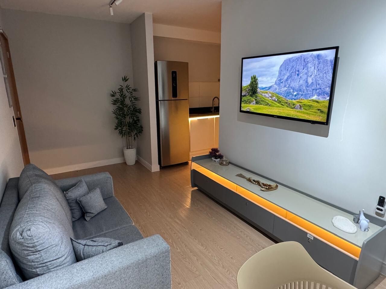 Smart-tv och ett musikbibliotek