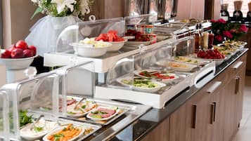 Frokostbuffé er inkludert hver dag