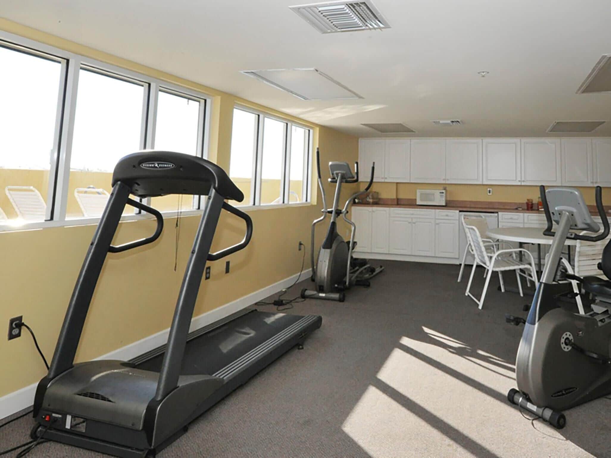 Leilighet, 1 kingsize-seng med sovesofa (Pelican Isle 202) | Treningsfasiliteter