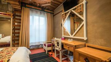 Soundproofing, iron/ironing board, free WiFi