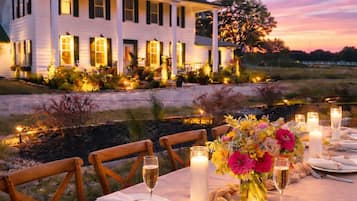 Restauration en plein air