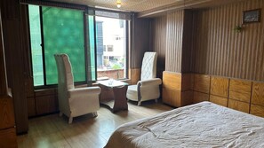 Soundproofing, iron/ironing board, free WiFi