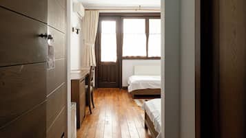 Double or Twin Room, Balcony, City View | Minibar, iron/ironing board, free WiFi, bed sheets