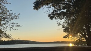 Property grounds - Modern Hermon Pond Retreat: 25ft to Shore, 15m to Bangor, Fishing & Kayak Launch (Hermon)