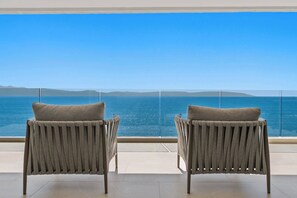 Terrace/patio - Lux Beachfront 3BR + Best Ocean Views | Panarea 6C (Bucerías)