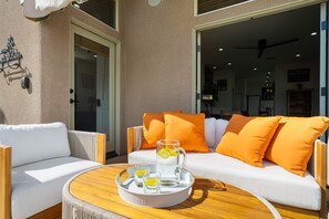Terrace/patio - Casa Capri-Walking Distance to Old Town LQ + Park (La Quinta)