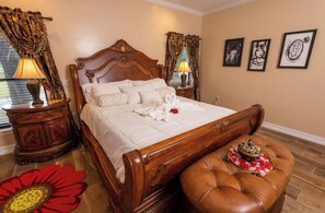 4 Schlafzimmer, Bügeleisen/Bügelbrett, Bettwäsche