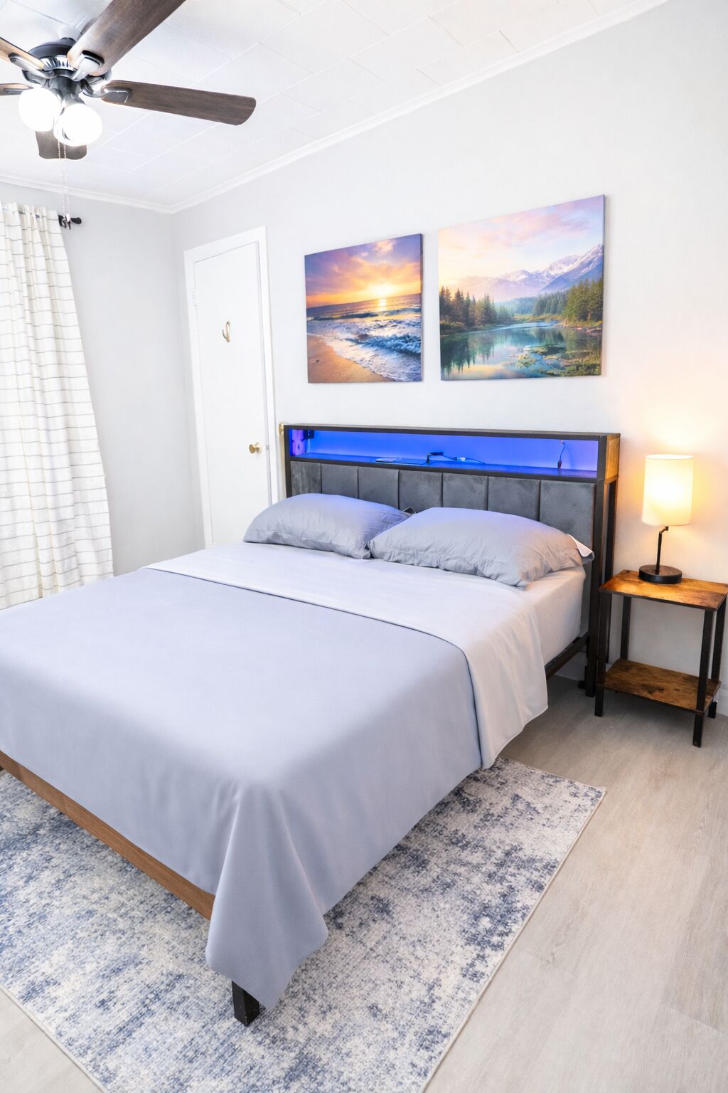 3 bedrooms, desk, iron/ironing board, free WiFi