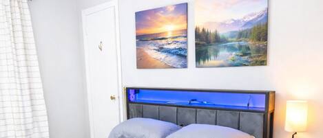 3 chambres, bureau, fer et planche à repasser, Wi-Fi gratuit