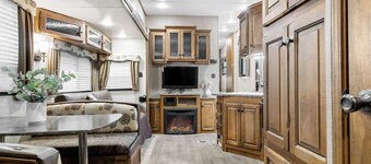 PRIVATE 13 Acre Motocross Track w/ 3 tracks & 2 bed 2 bath RV