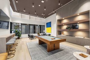 Games room - World Cup 2BR Group Base | Walk to FIFA Fan Fest (Miami)