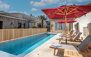 A heated pool - Villa Baronnie & Spa****: A charming villa, ideally located, featuring a pri (ST MARTIN DE RE)