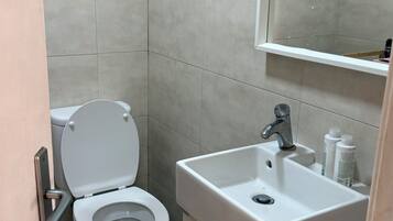 SĂšche-cheveux, serviettes fournies, savon, papier toilette