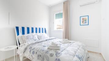 1 bedroom, iron/ironing board, travel crib, WiFi