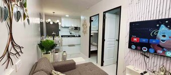 Cozy 2-bedroom condo in tranquil Puerto Princesa City with AC
