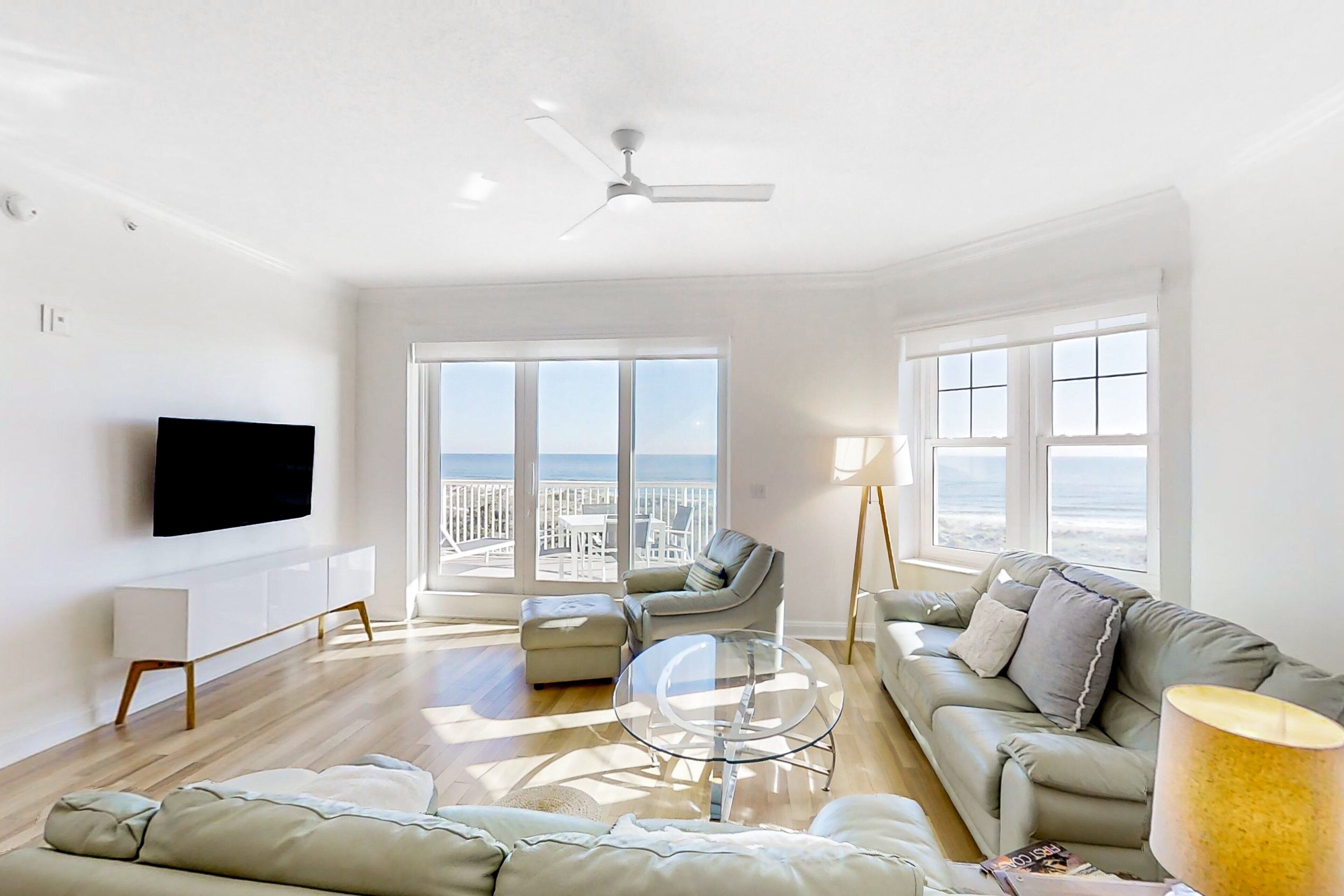 Condo, Multiple Beds, Patio, Ocean View (19 Ocean Place) | Living area