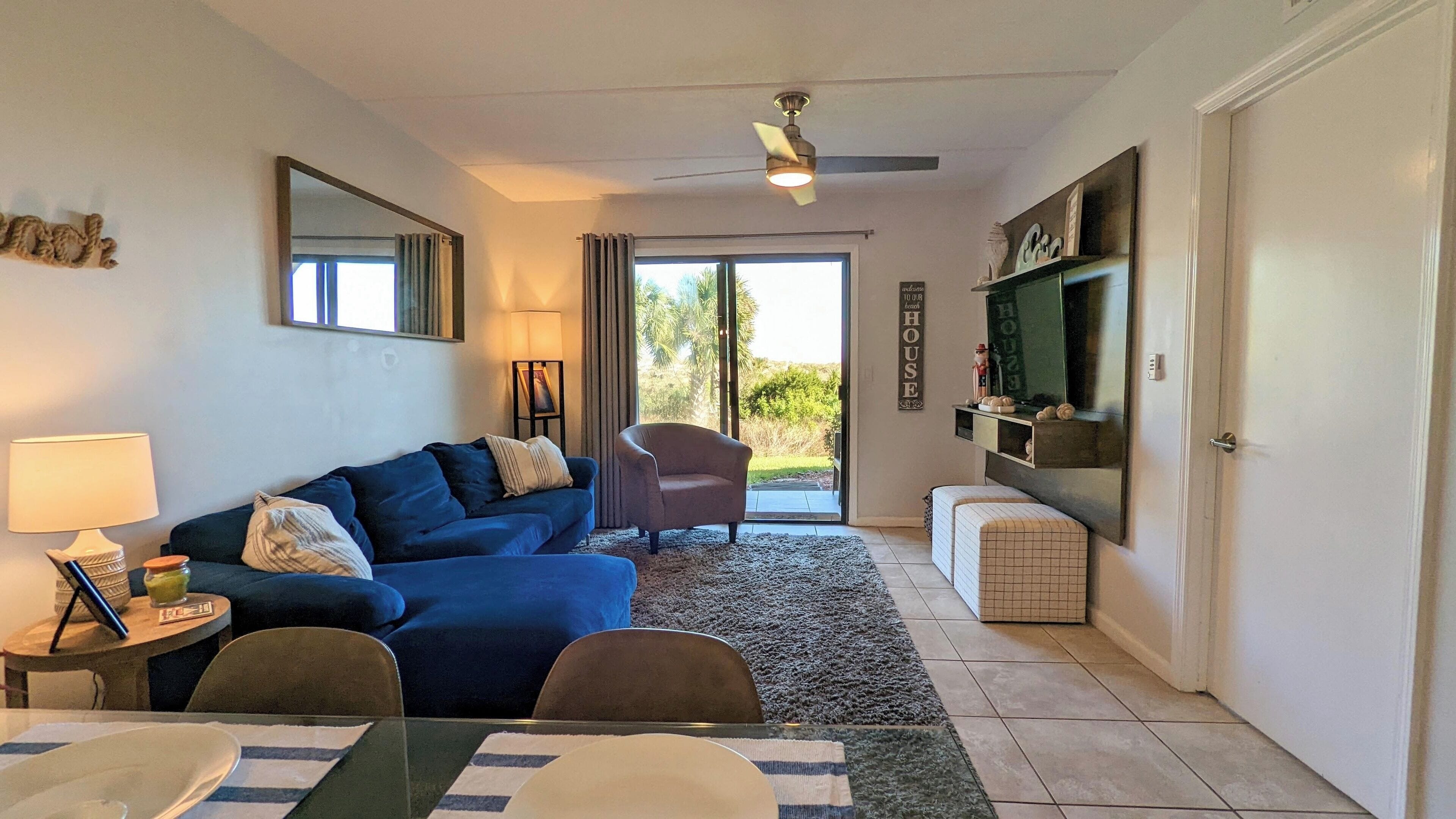 Condo, Multiple Beds, Pool Access, Pool View (Cool Waves Oceanfront Retreat) | Living area