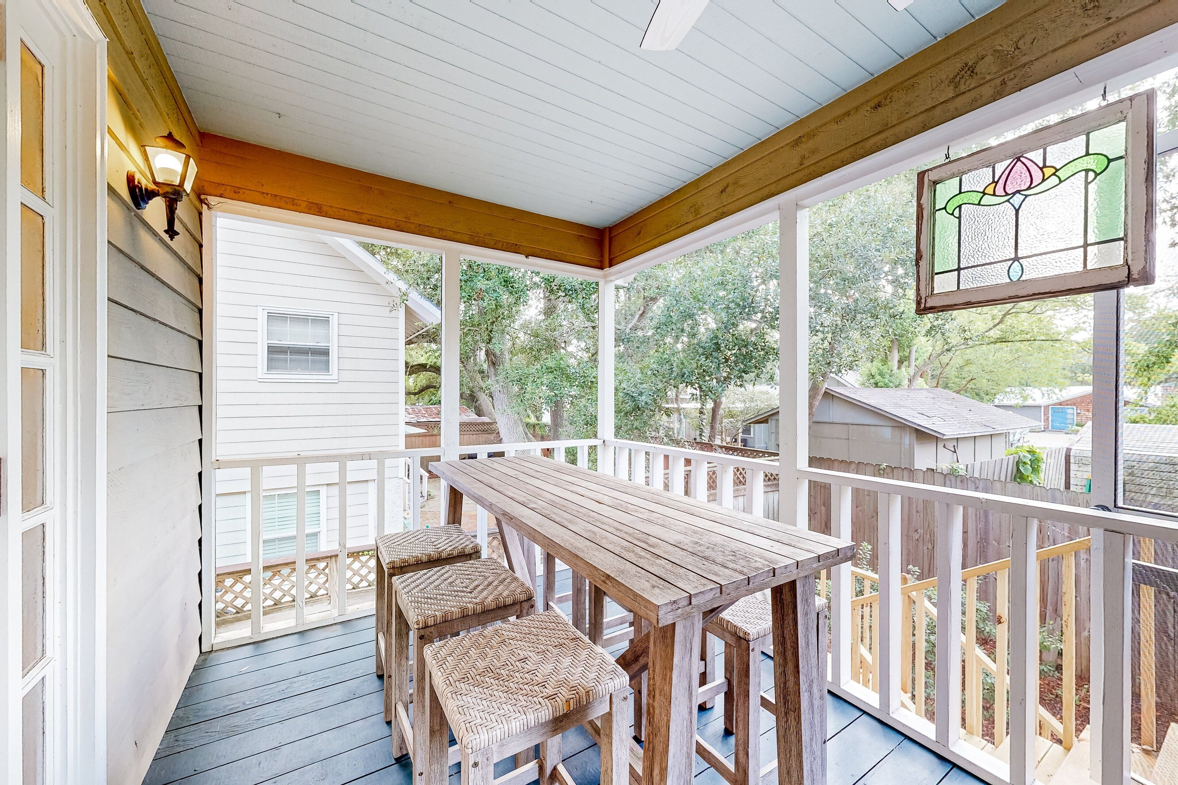 House, Berbilang Katil, Pool Access, Garden View (Three Kings) | Pemandangan dari bilik