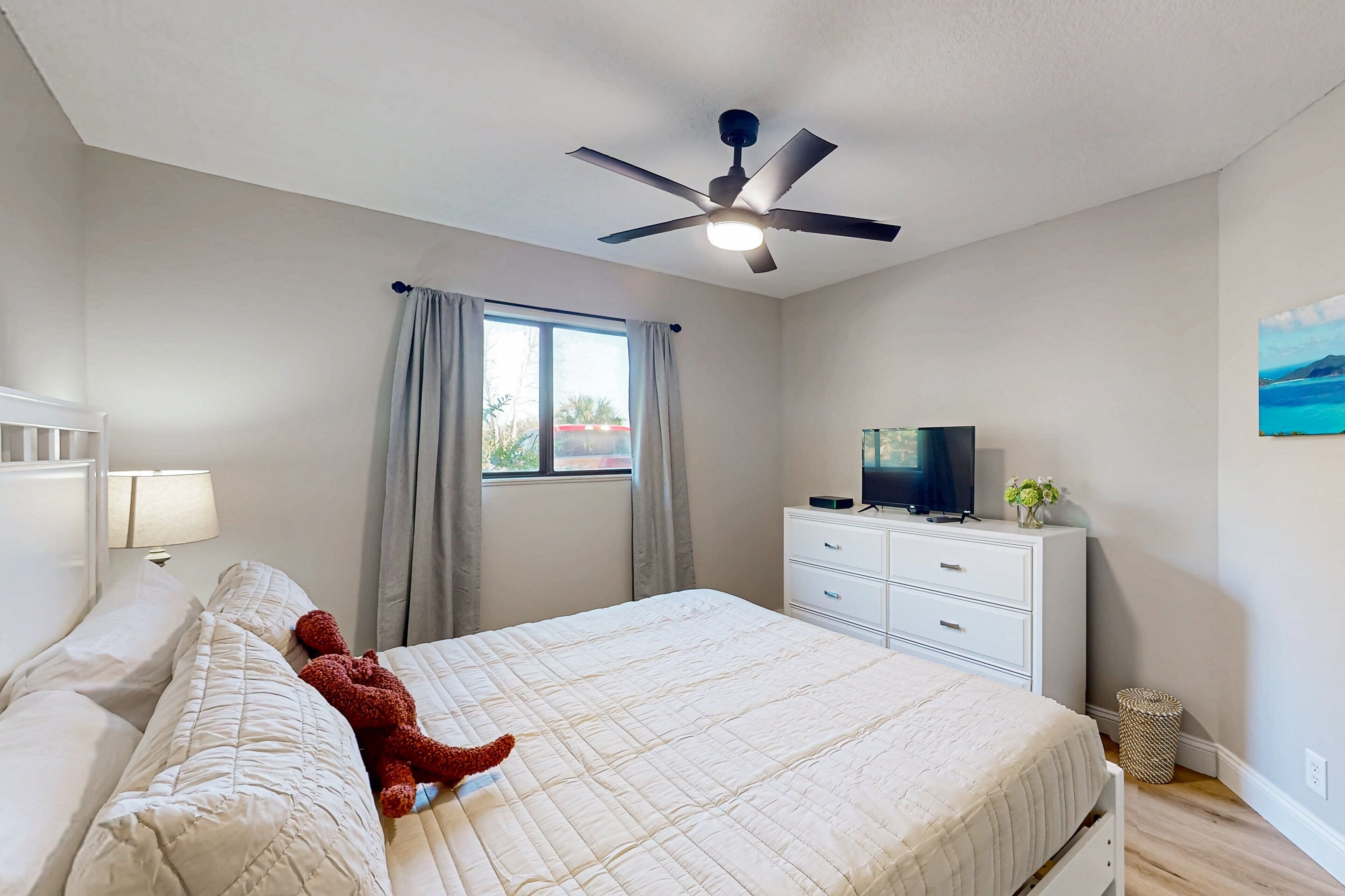 Appart'hôtel, 1 très grand lit et 1 canapé-lit, accès piscine, vue piscine (Cottage Pearl) | 1 chambre, décoration personnalisée, ameublement personnalisé