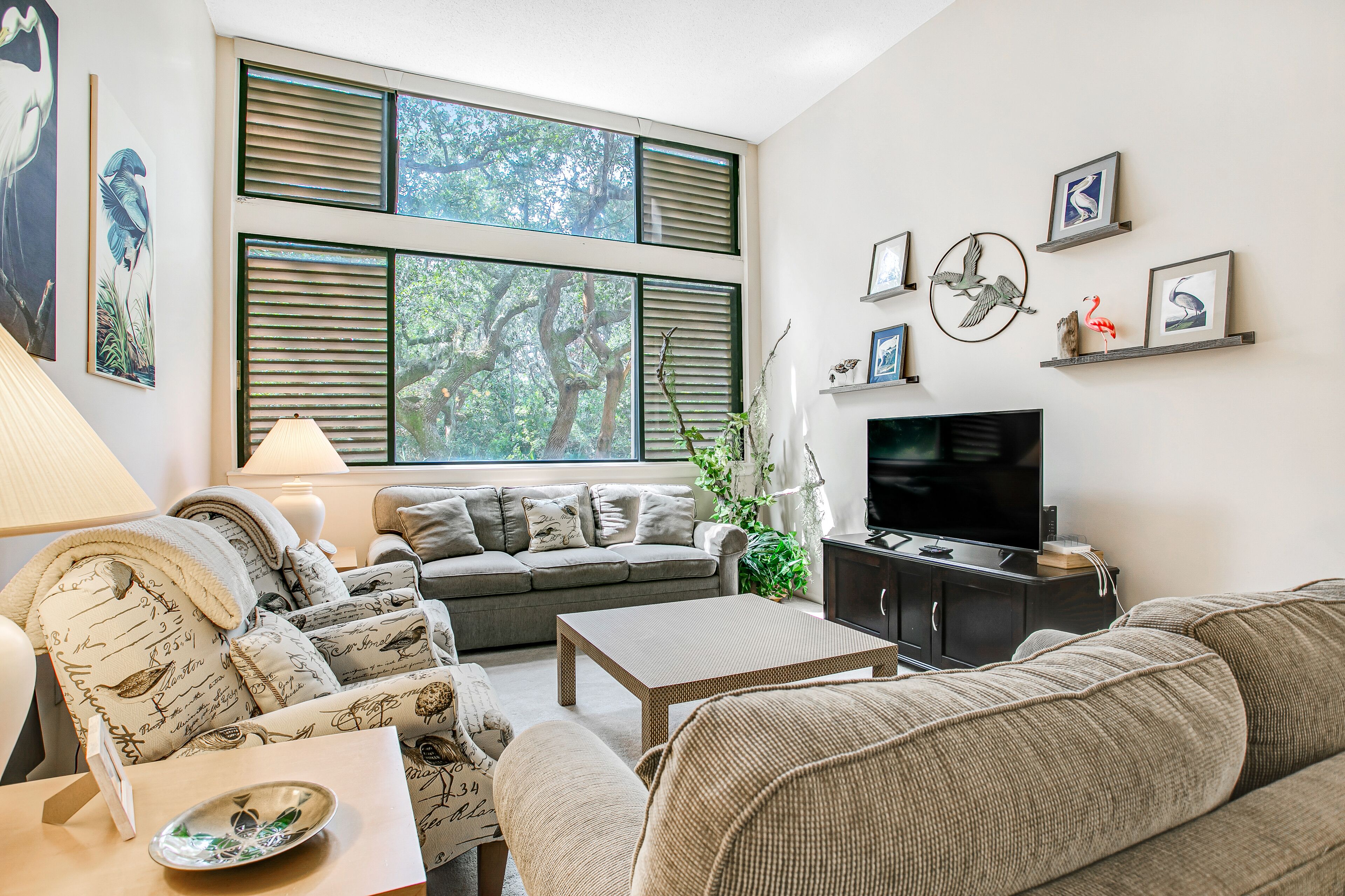Condo, Multiple Beds, Patio, Pool View (1143 Beach Walker) | Living area
