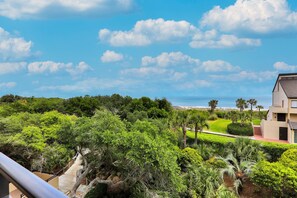 Condo, Multiple Beds, Patio, Pool View (1143 Beach Walker) | View from room - Beautifully Updated Condo in Amelia Island Plantation With Balcony & Pool (Fernandina Beach)