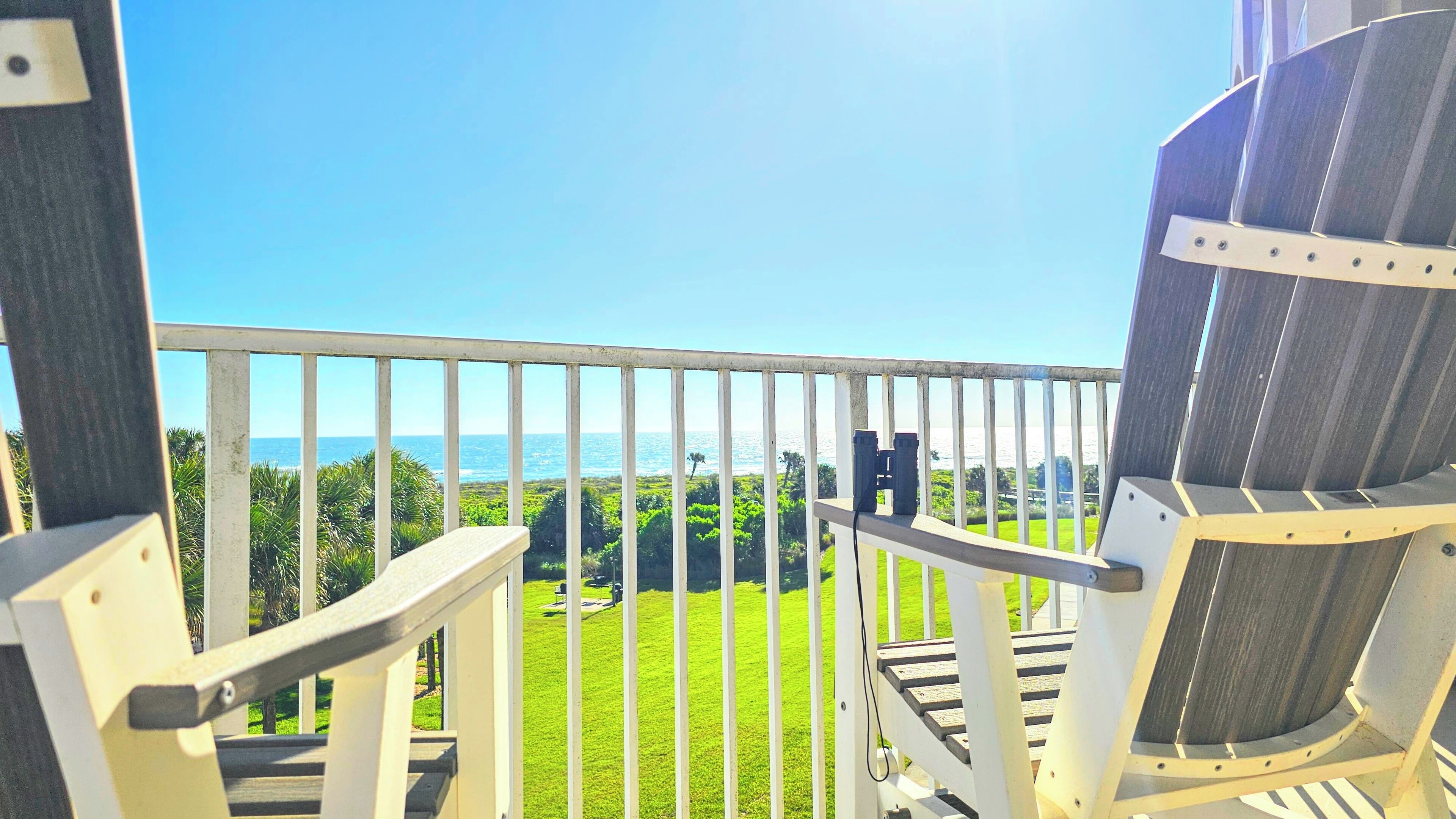 Appartement, meerdere bedden, patio, uitzicht op oceaan (Blue Horizon at Surf Club) | Kameruitzicht