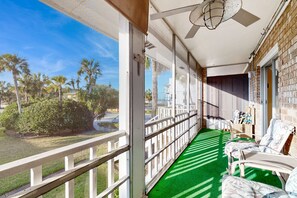 Condo, 1 Queen Bed with Sofa bed, Balcony, Garden View (Catch Me at the Conch) | View from room - Cozy Condo With Balcony, Walking Distance to Conch House and Wifi (St. Augustine)