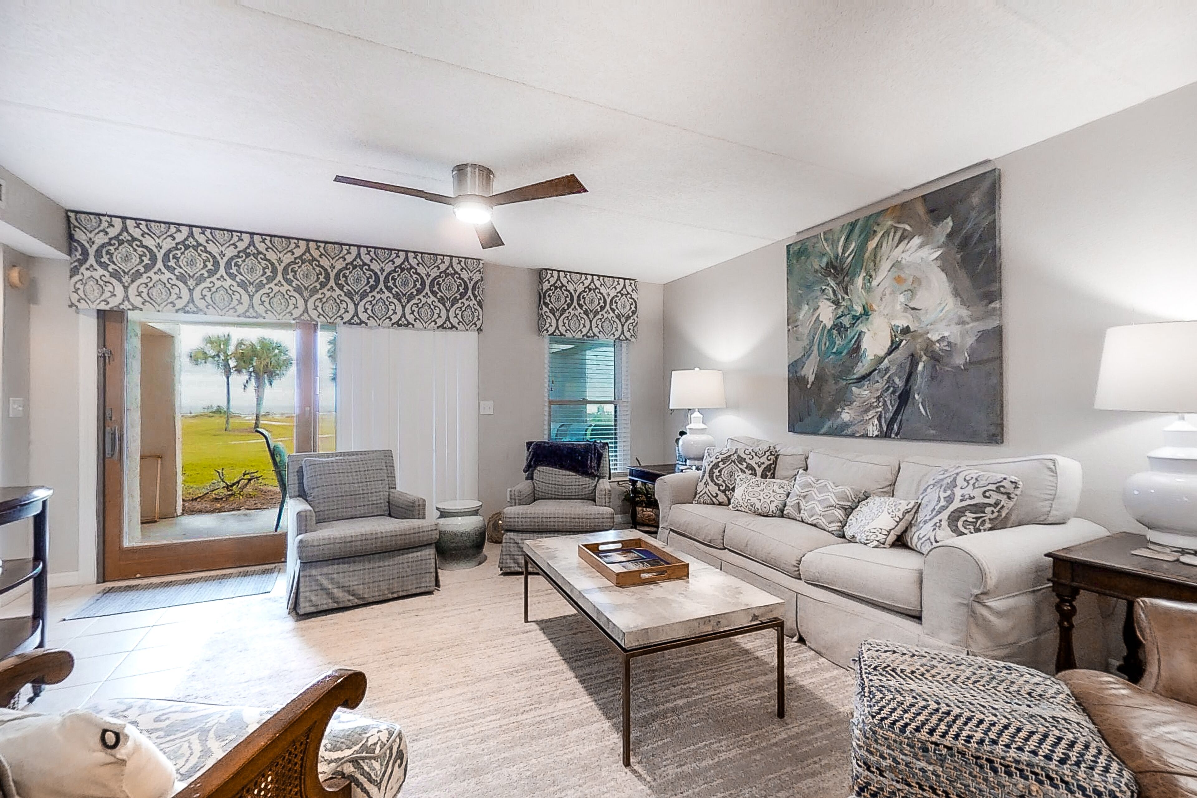 Condo, Multiple Beds, Pool Access, Ocean View (203 Sailmaker) | Living area