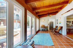 House, Multiple Beds, Patio, Garden View (Villa Vista Estate) | Interior - Charming Spanish-style Home in Davis Shores Walk to Downtown, Beach & Local Fun! (St. Augustine)