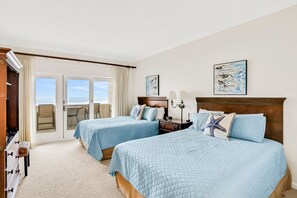2 bedrooms, individually decorated, individually furnished, bed sheets - Beautiful Condo With Gorgeous Ocean Views From Balcony + Shared Pool & Free Wifi (Fernandina Beach)