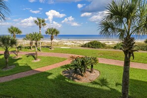 Condo, Multiple Beds, Patio, Beach View (1621-22 Sea Dunes) | Lake view - Beachfront Condo With Beach Access, Balcony, AC, Pool & Tennis (Fernandina Beach)
